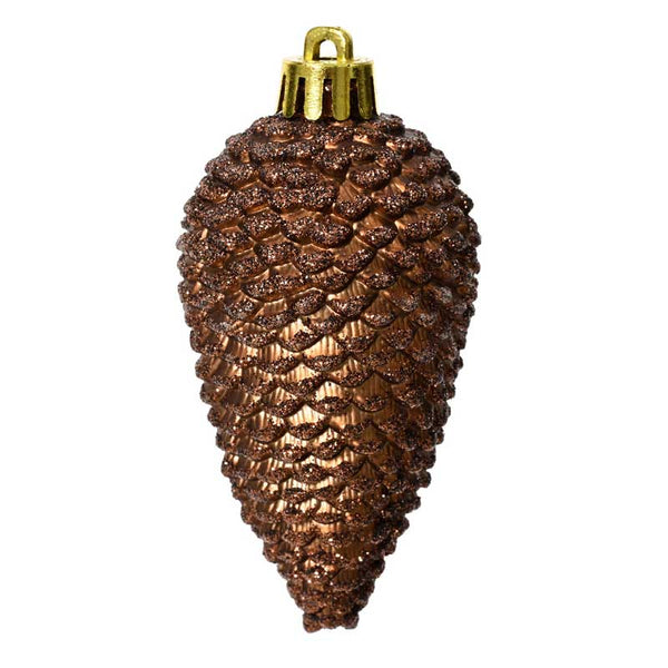 Decoris Shatterproof Pinecones (Pack of 6) image 1
