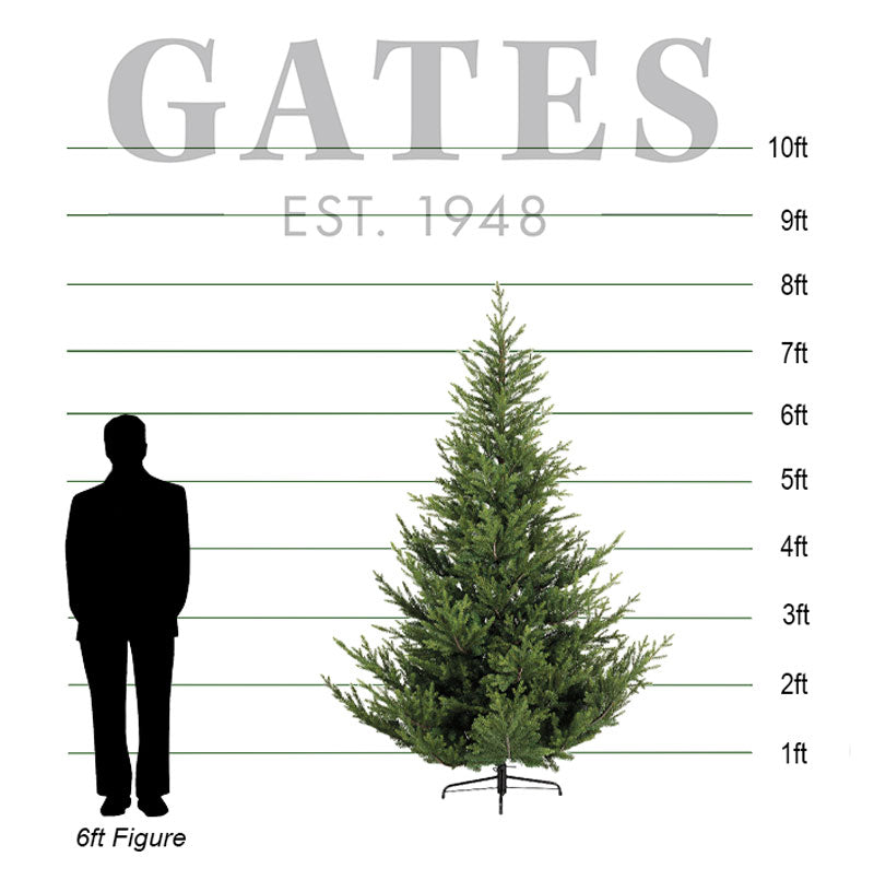 Everlands Norway Spruce Artificial Christmas Tree - 8ft image 0