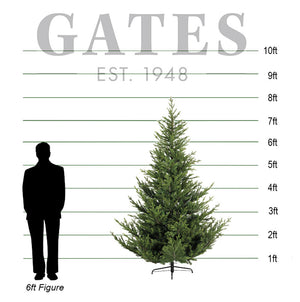Everlands Norway Spruce Artificial Christmas Tree - 8ft image 1