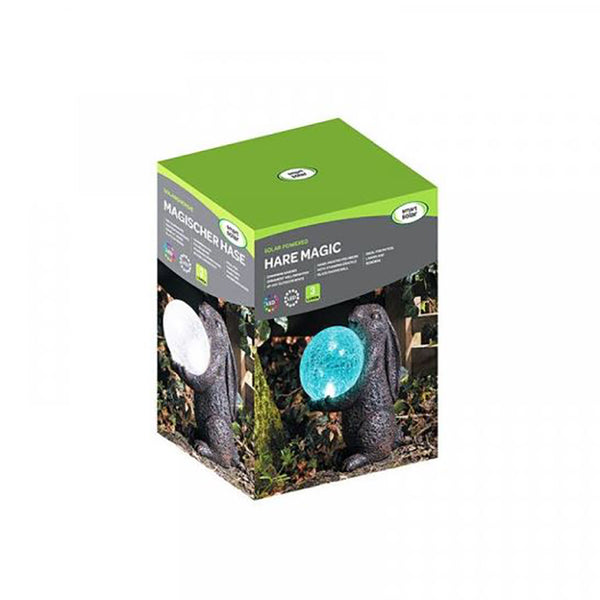 Smart Solar Hare Magic Garden Ornament image 2