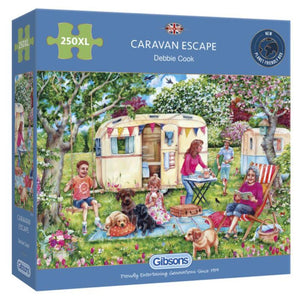 Gibsons Caravan Escape 250 XL Piece Jigsaw Puzzle image 1