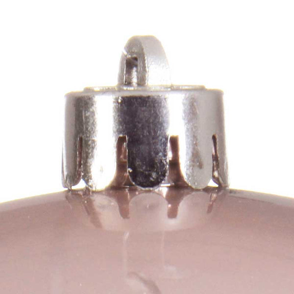 Decoris Large Shatterproof Bauble in Blush Pink image 1