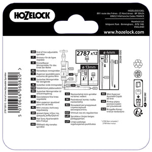 Hozelock 360º Adjustable Sprinkler (Pack of 12) image 1