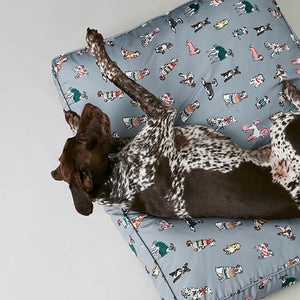 Joules Rainbow Dogs Mattress image 1