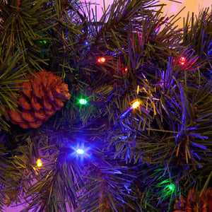 SnowTime 100 Connectable LED Twinkling Lights - Multi-Coloured image 2
