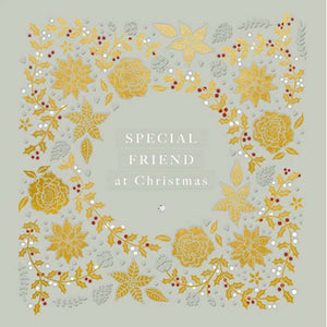 Woodmansterne Special Friend At Christmas Card image 0