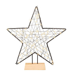 Lumineo Battery-Operated Micro LED Star on Stand image 0