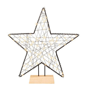 Lumineo Battery-Operated Micro LED Star on Stand image 0