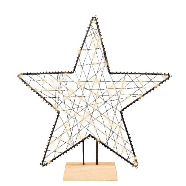 Lumineo Battery-Operated Micro LED Star on Stand image 0