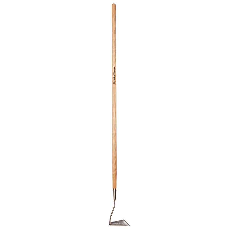 Kent & Stowe Stainless Steel Long Handled 3 Edge Hoe image 0