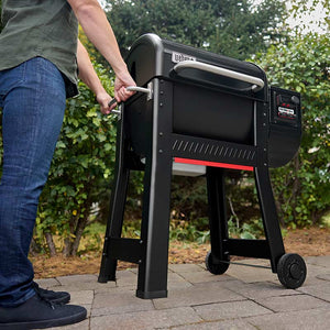 Weber Smoque Wood Pellet Smoker Barbecue image 1