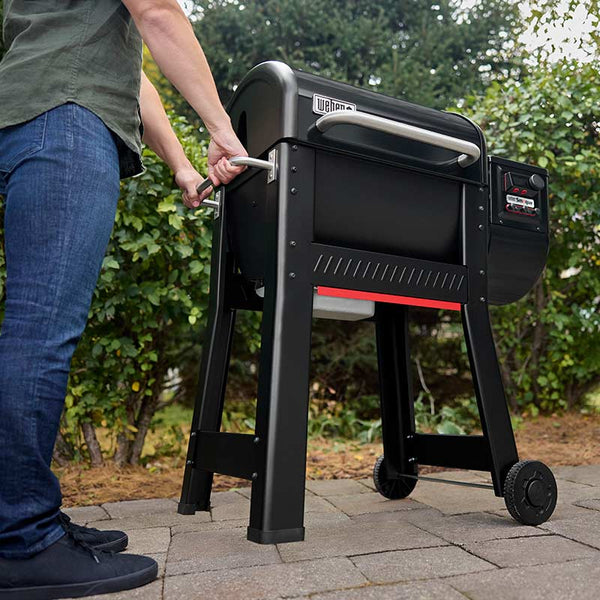 Weber Smoque Wood Pellet Smoker Barbecue image 1