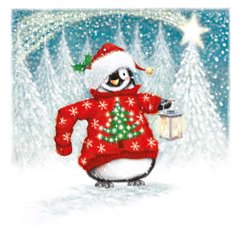 Ling Charity Christmas Cards - Christmas Jumper (Pack of 6) image 0