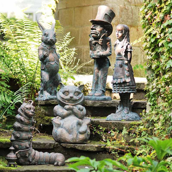 Home Garden UK Alice in Wonderland Garden Statues, Set of 5 image 0