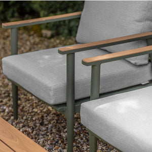 Bramblecrest RHS Wisley 2-Seat Sofa Lounge Set in Sage image 4