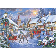 House Of Puzzles Jingle Bells 1000 Piece Jigsaw Puzzle image 0