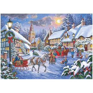 House Of Puzzles Jingle Bells 1000 Piece Jigsaw Puzzle image 0