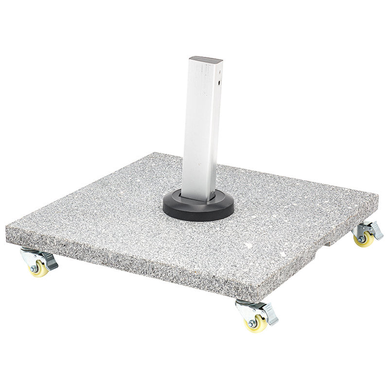 Bramblecrest Granite 90kg Parasol Base with 4 Wheels & Handle image 0