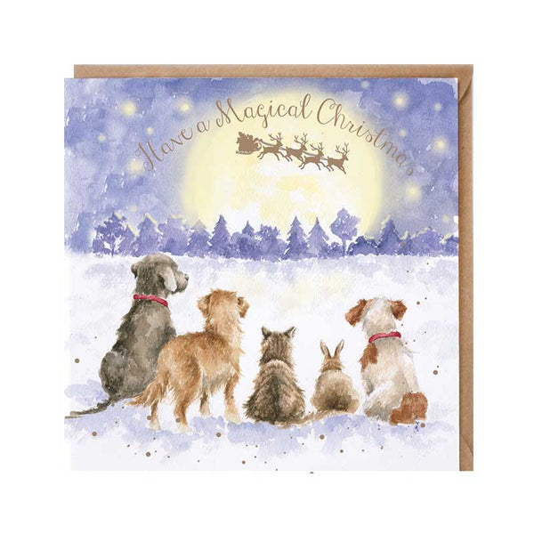 Wrendale Designs Magic Of Christmas Card image 0