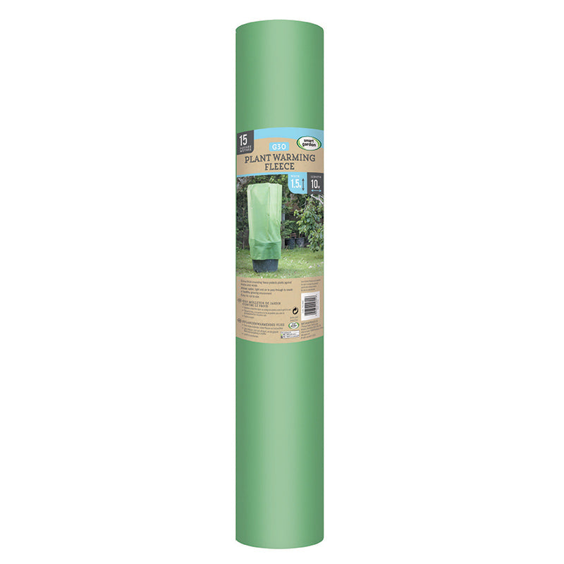 G30 Plant Warming Fleece Roll, Green - 1.5m x 10m image 0