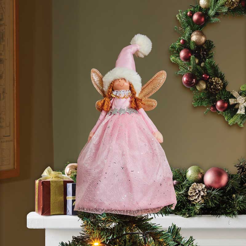 Three Kings Pink Fairy Magic Tree Topper image 0