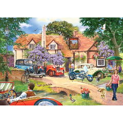 House Of Puzzles Pub Lunch Big 250 Piece Jigsaw Puzzle image 0