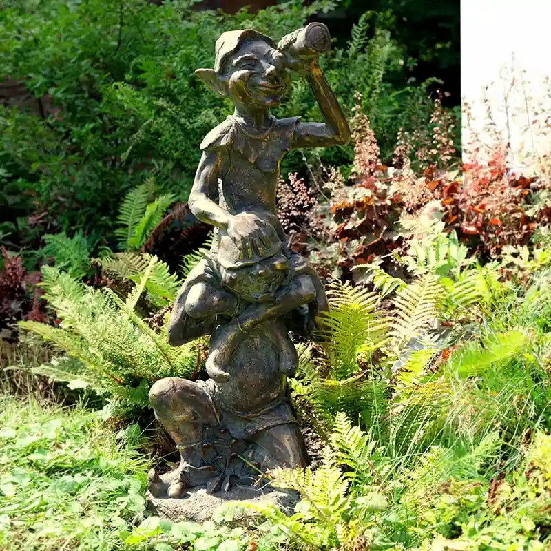 Home & Garden UK Pixie on Shoulders Garden Statue image 0