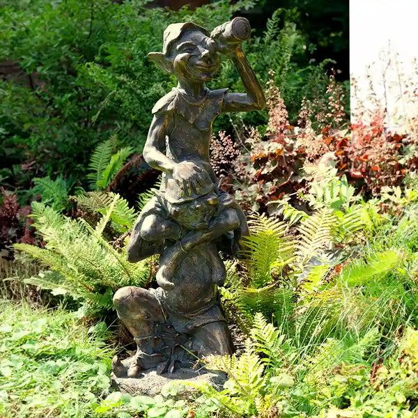 Home & Garden UK Pixie on Shoulders Garden Statue image 0