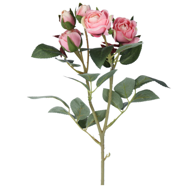 Gisela Graham Mini Pink Rosebud Spray (43cm) image 0