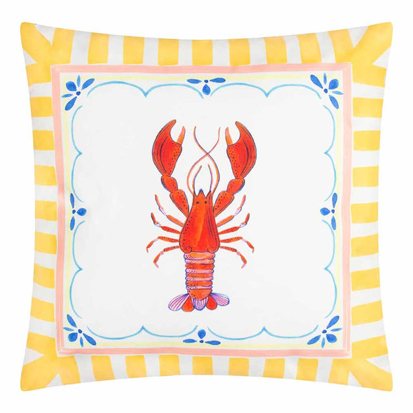 Furn Lobster Brunch Stripes Outdoor Cushion, 45 x 45cm image 2