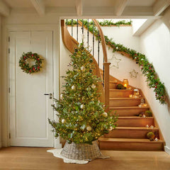 Everlands Norway Spruce Pre-Lit Christmas Tree - 7ft / 2.1m image 0