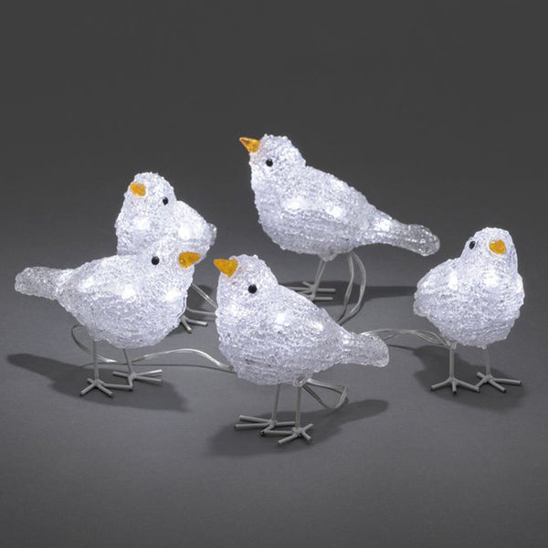 Konstsmide 5 LED Acrylic Baby Birds image 2
