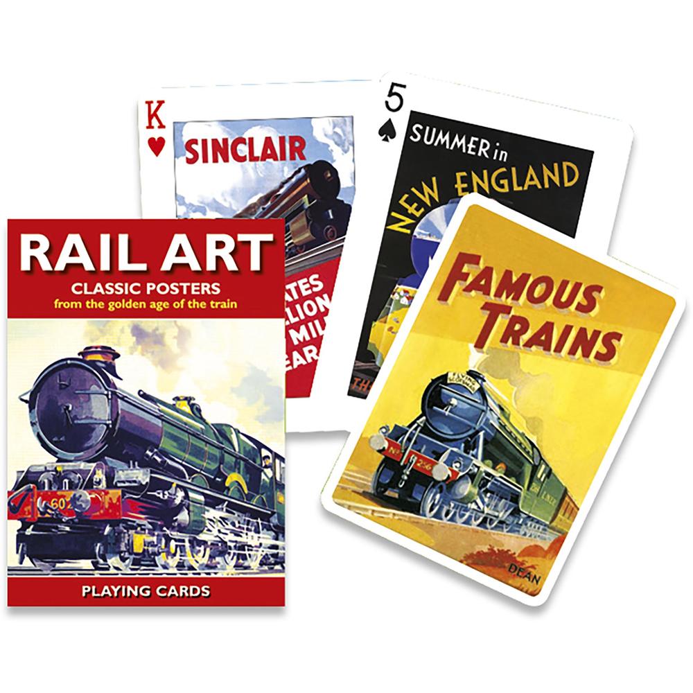 Rail Art Playing Cards image 0