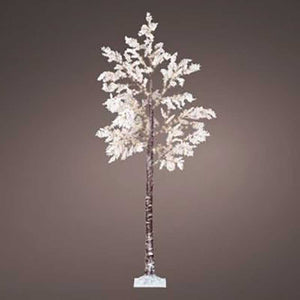 Lumineo Pre-Lit Snowy Blossom Tree - 210cm image