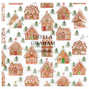 Gisela Graham Paper Napkins - Gingerbread House (Pack of 20) image 0