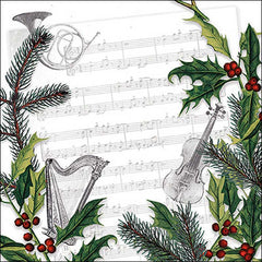 Ambiente Paper Napkins - Christmas Song (Pack of 20) image 0