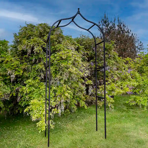 Tom Chambers Baroque Garden Arch, Black image 0