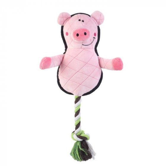 Zoon Fetch-A-Pig Dog Toy image 0