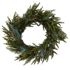 Everlands Winter Blossom Wreath image 0