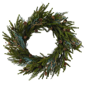 Everlands Winter Blossom Wreath image 0
