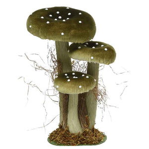 Decoris Velvet Mushroom - 26cm (Assorted Designs) image 2