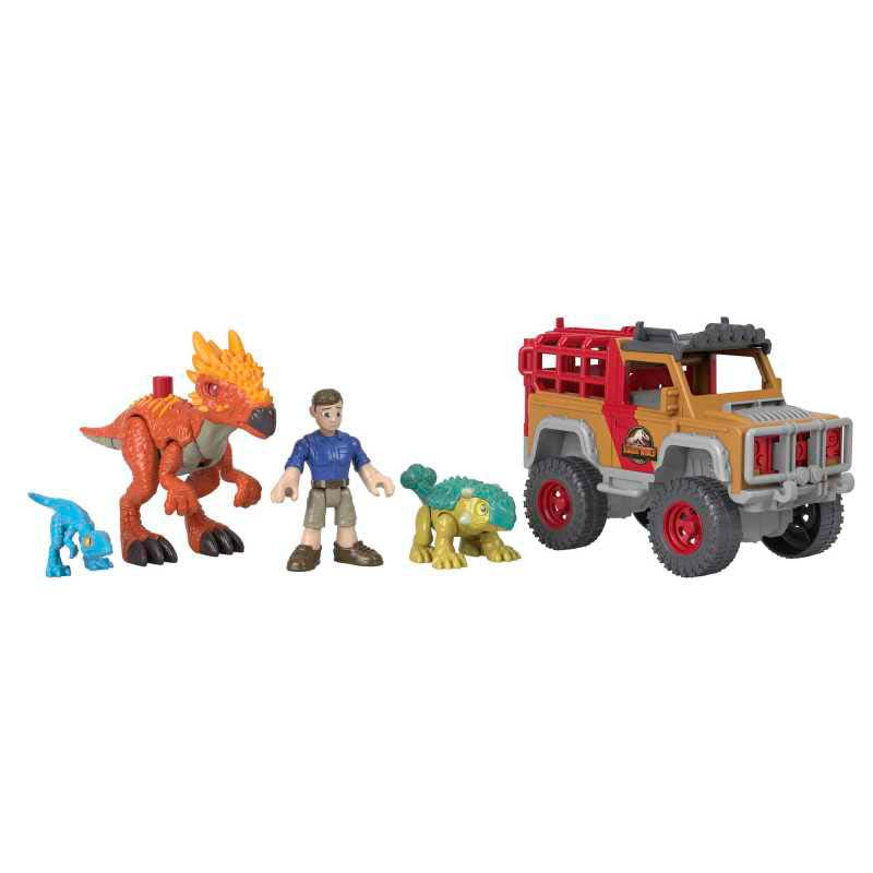 Imaginext Jurassic World Camp Cretaceous Runaway Dinos image 0