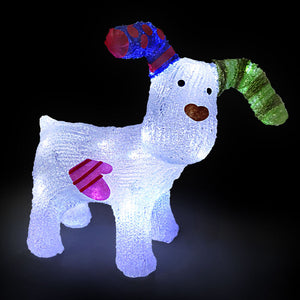 SnowTime LED Acrylic Figure "The Snowdog" image 0
