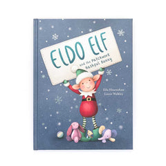 Jellycat Eldo Elf &amp; The Patchwork Bashful Bunny Book image 0