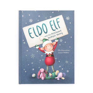 Jellycat Eldo Elf &amp; The Patchwork Bashful Bunny Book image 0