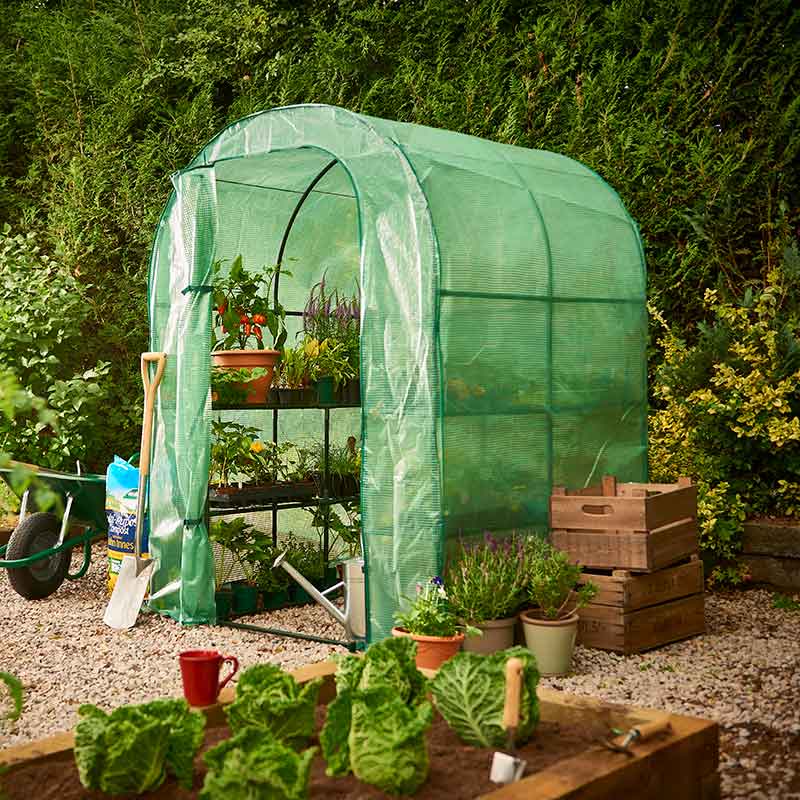 Premium Walk-In Growhouse 2 Shelves image 0