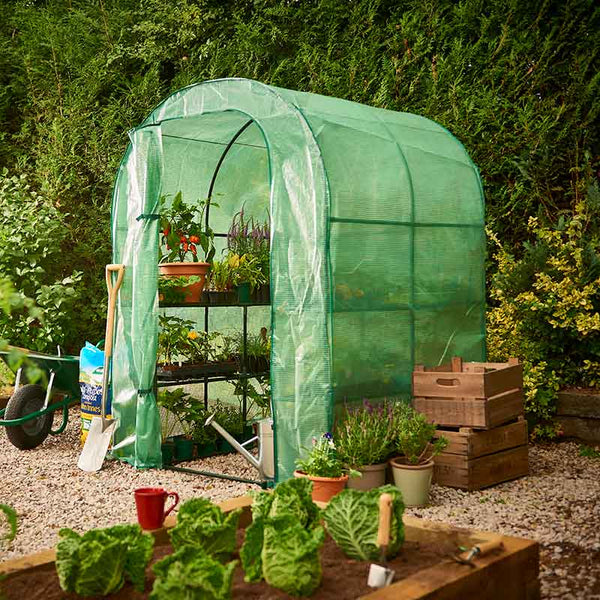 Premium Walk-In Growhouse 2 Shelves image 0