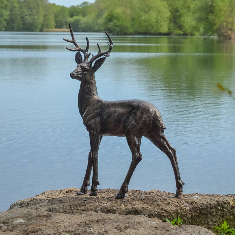 Home & Garden Standing Stag Medium image 0