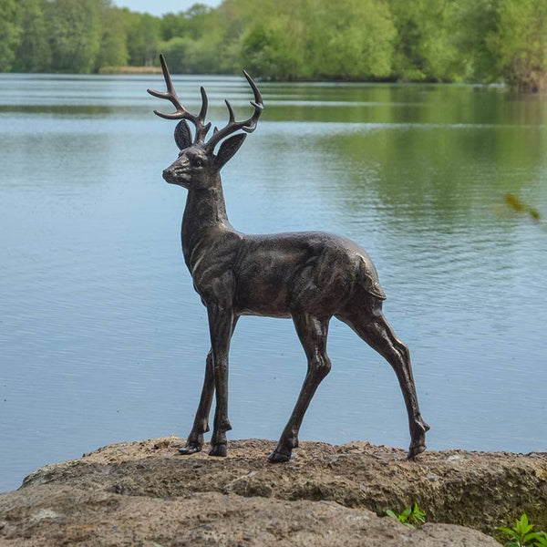 Home & Garden Standing Stag Medium image 0