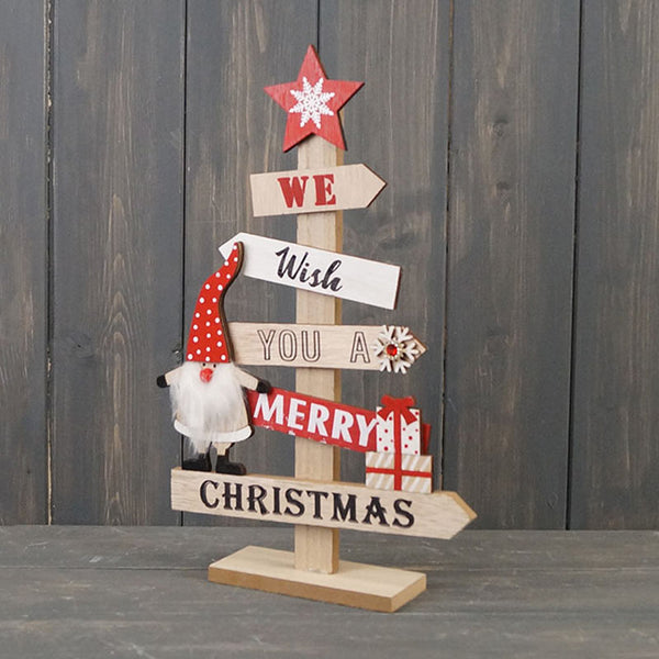 Satchville Decorative Wooden Tree image 0